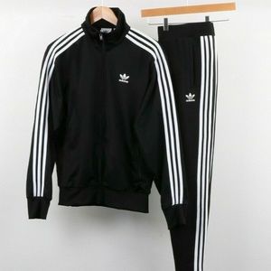 ADIDAS Original FireBird Tracksuit Retro Black S